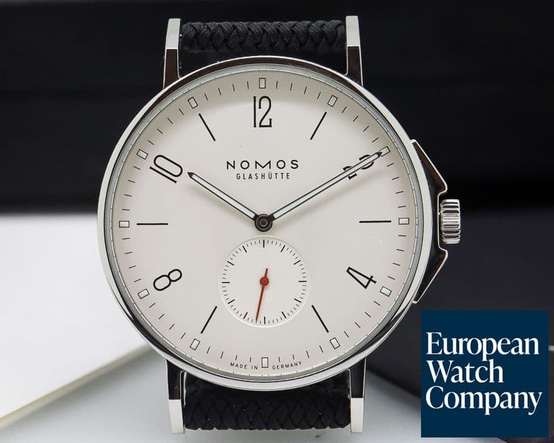Image of Nomos Ahoi White Dial / Display Back SS
