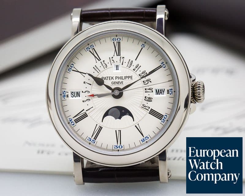 Image of Patek Philippe Retrograde Perpetual Calendar 18K White Gold