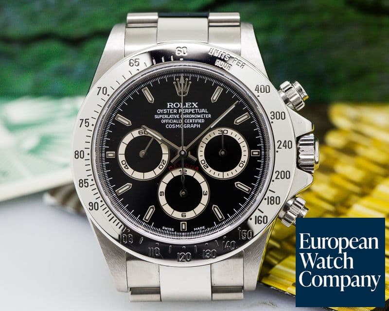 Image of Rolex Daytona SS Black Dial Zenith Movement A Series