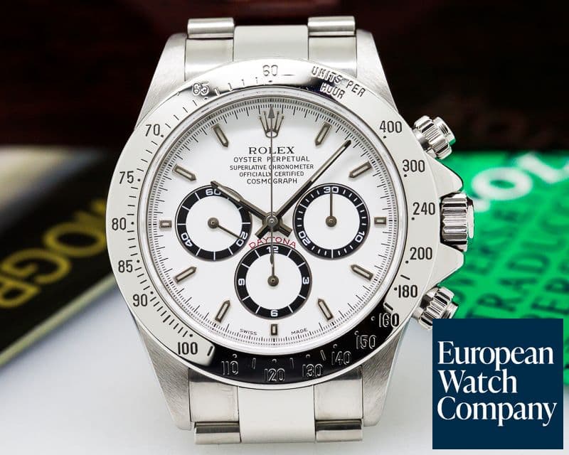 Image of Rolex Daytona SS White Dial Zenith Movement A Series