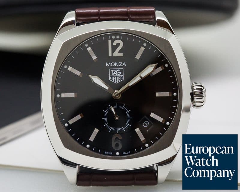 Image of TAG Heuer Monza Automatic SS Black Dial 