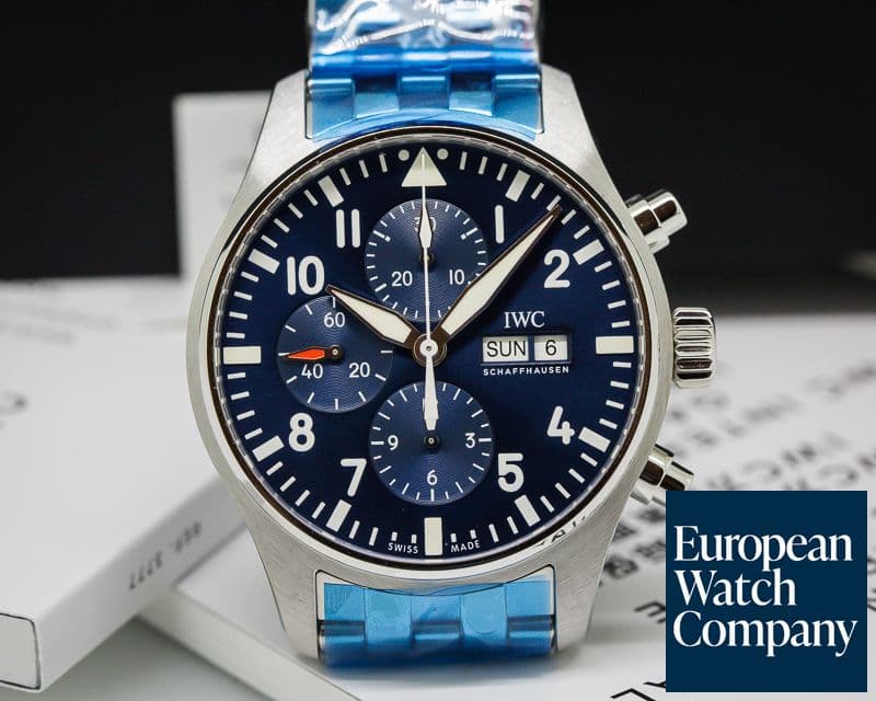 Image of IWC Pilot Chronograph SS Le Petite Prince / Bracelet UNWORN