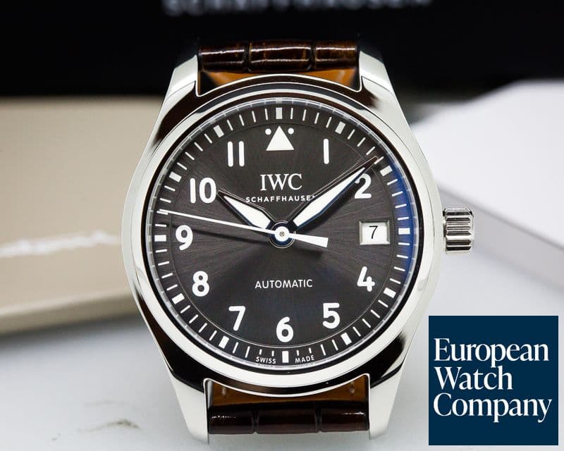 Image of IWC Pilot 36mm Slate Dial SS UNWORN