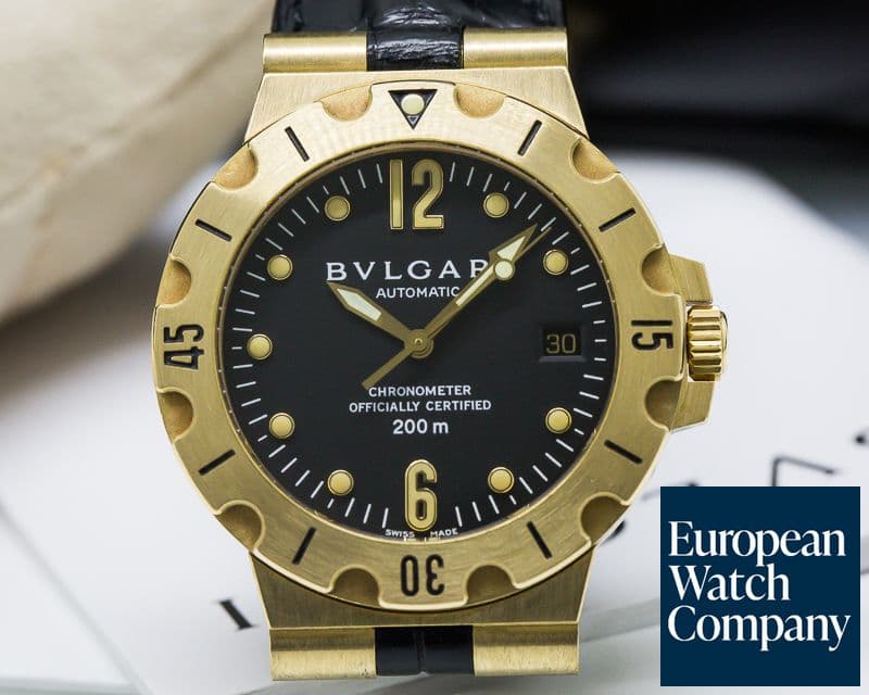 Image of Bulgari Diagano Professional Scuba Automatic 18K YG 