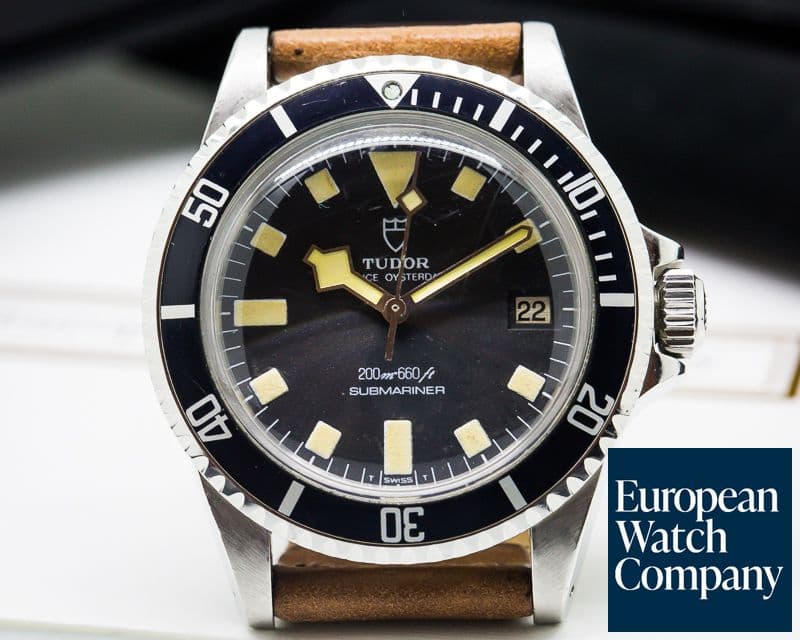 Image of Tudor Submariner Black Matte Dial "Snowflake" SS