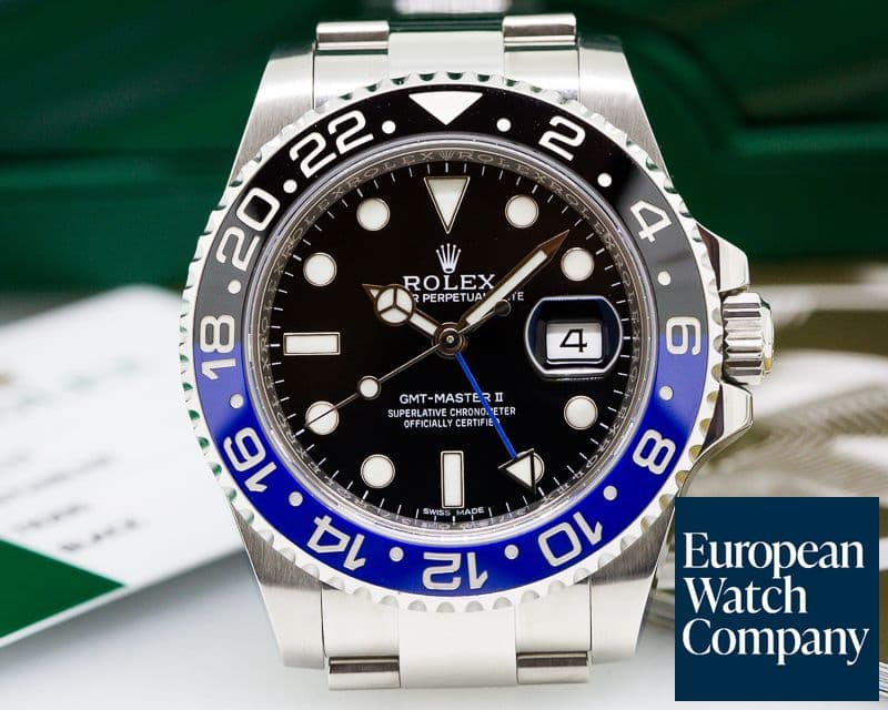 Image of Rolex GMT Master II Ceramic Black & Blue SS / SS