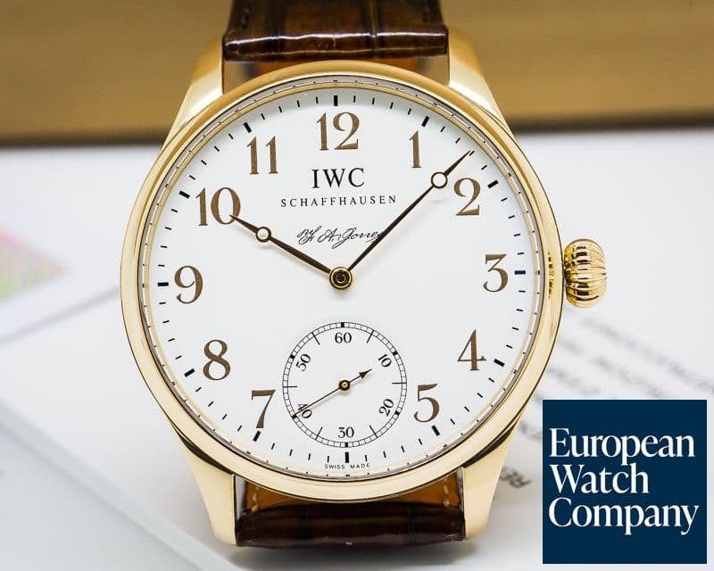 Image of IWC Portuguese FA Jones Limited Edition 18K Rose Gold