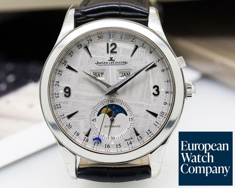 Image of Jaeger LeCoultre Master Calendar Metorite Dial SS / Leather