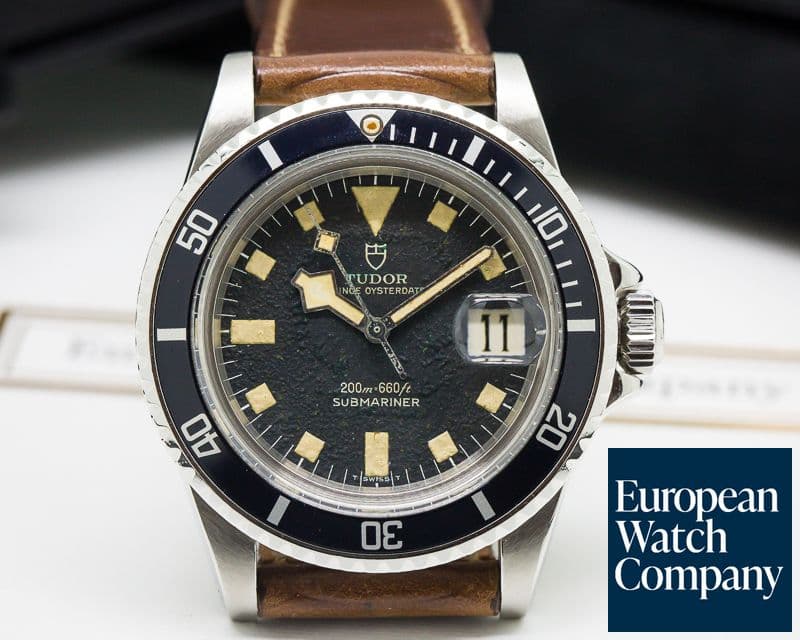 Image of Tudor Submariner Black Matte Dial "Snowflake" SS