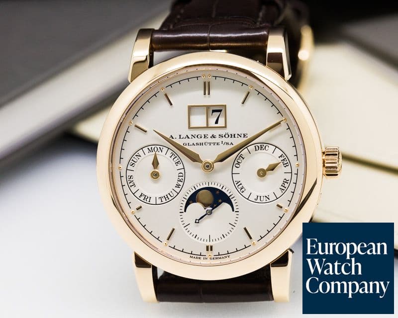 Image of A. Lange and Sohne Saxonia Annual Calendar 18K Rose Gold UNWORN