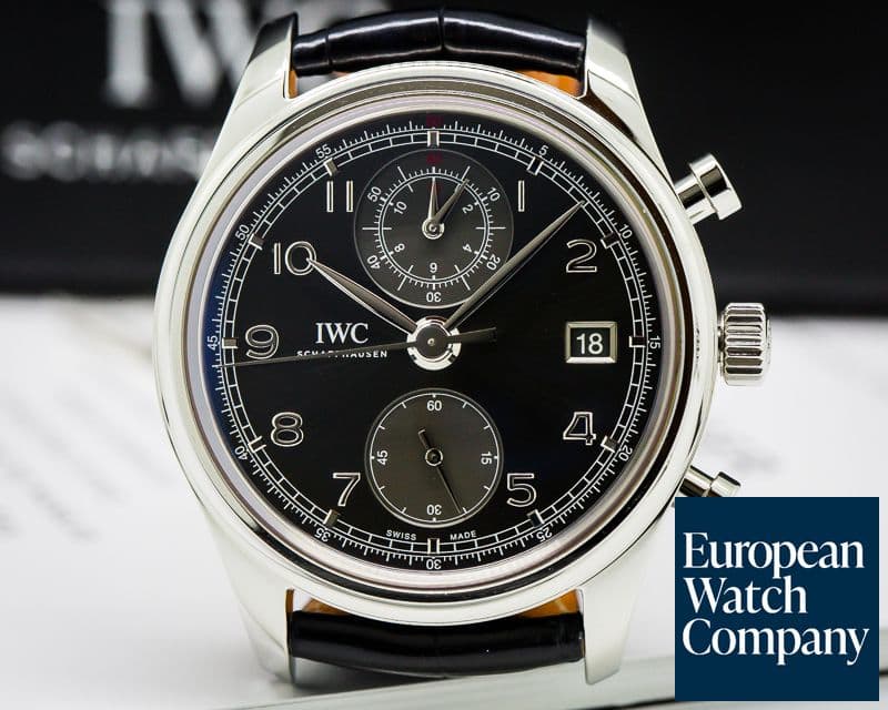 Image of IWC Portuguese Chronograph Classic SS / Grey Dial 