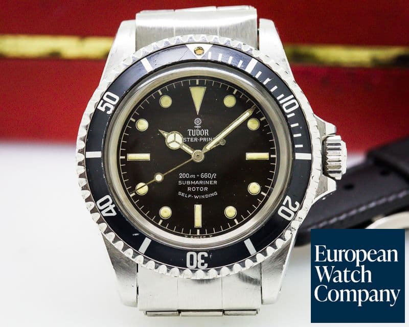 Image of Tudor Vintage Submariner "Rose Logo" Tropical Dial SS / SS