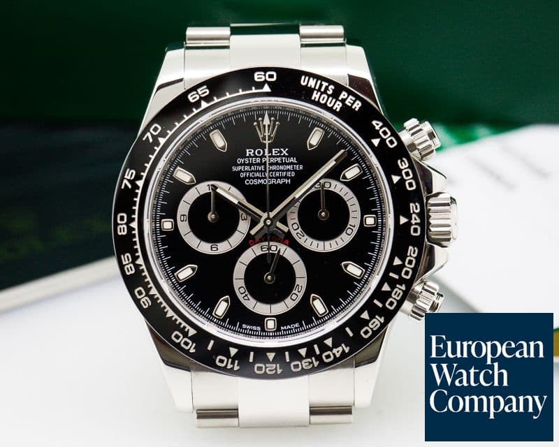 Image of Rolex Daytona Ceramic Bezel SS / Black Dial