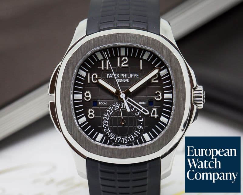 Image of Patek Philippe Aquanaut Travel Time SS / Rubber 