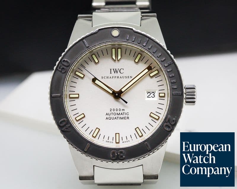 Image of IWC Aquatimer GST 2000 Silver Dial SS