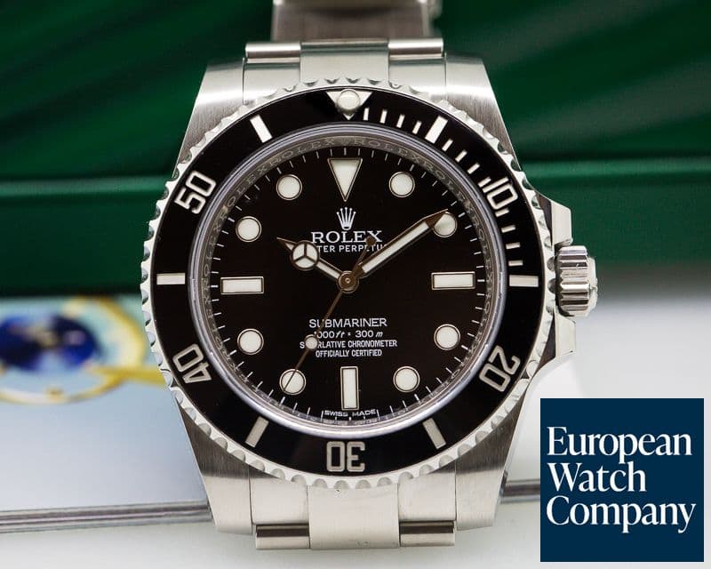 Image of Rolex Submariner No Date Ceramic Bezel SS