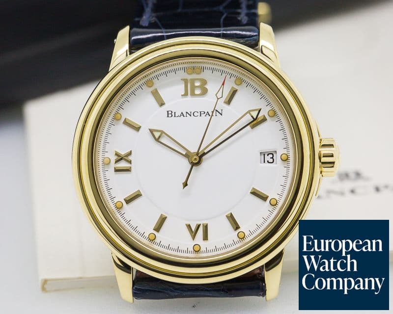 Image of Blancpain Leman Automatic 18K Yellow Gold