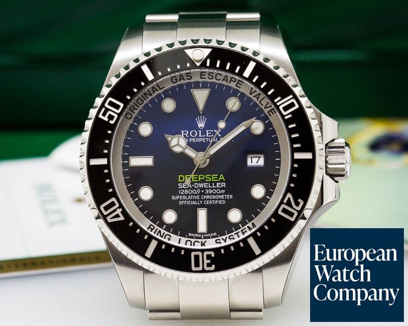 Image of Rolex Sea Dweller Deep Sea Deep Blue JAMES CAMERON 