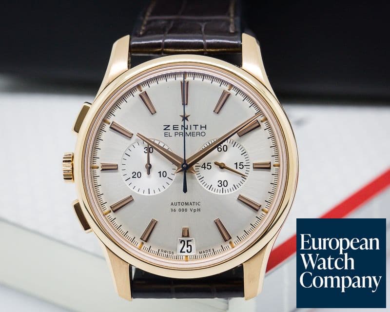 Image of Zenith Captain Left Handed Chronograph Rose Gold for "ONLY WATCH" 