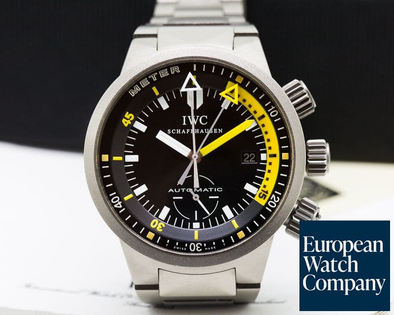 Image of IWC GST "Deep One" Titanium RARE
