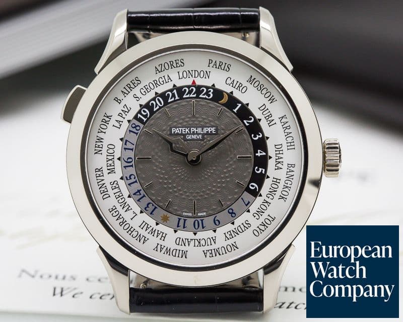 Image of Patek Philippe World Time White Gold NEW Basel 2016 Release UNWORN 