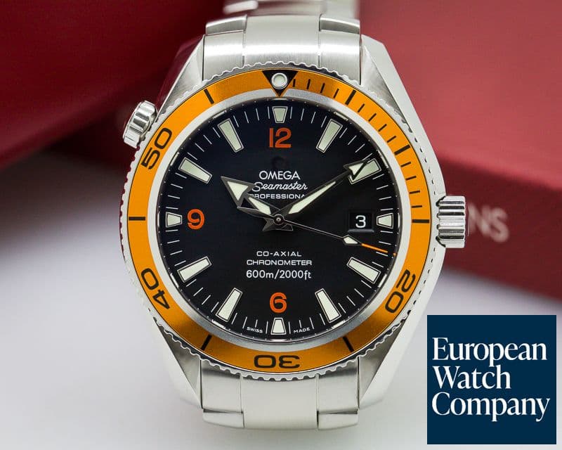 Image of Omega Seamaster Planet Ocean Orange SS 42MM