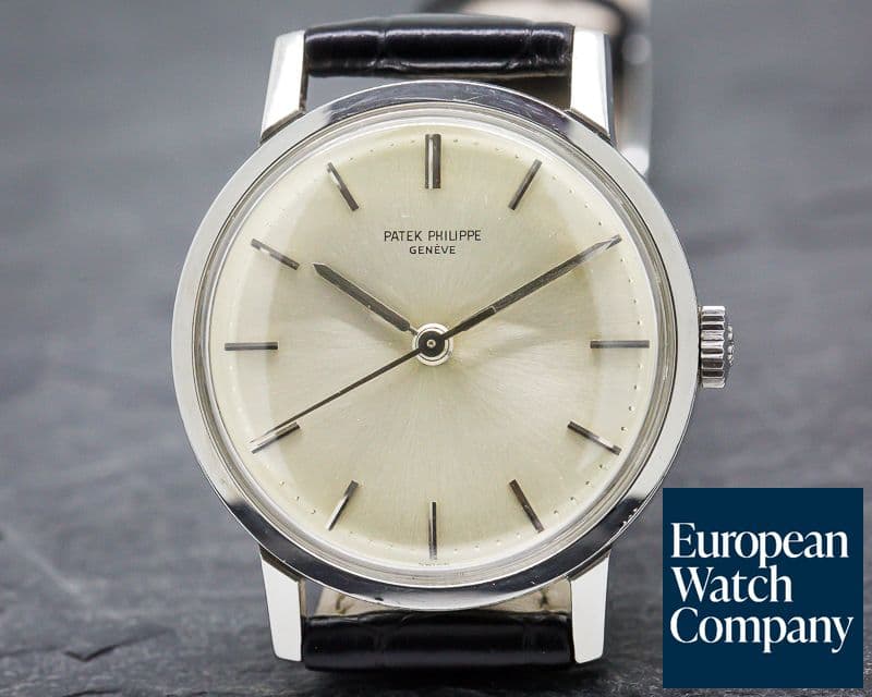 Image of Patek Philippe Vintage Stainless Steel 3483 / Center Sweep Seconds 