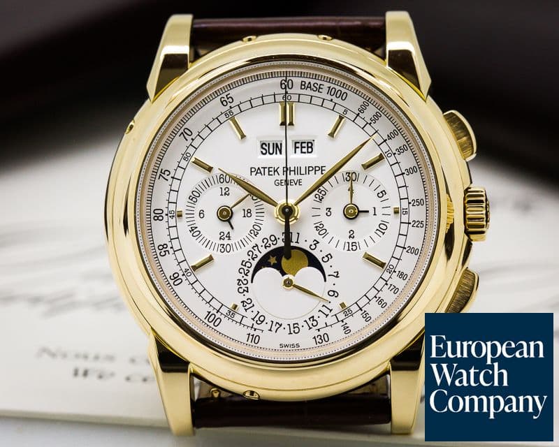Image of Patek Philippe Perpetual Calendar Chronograph 18K Yellow Gold