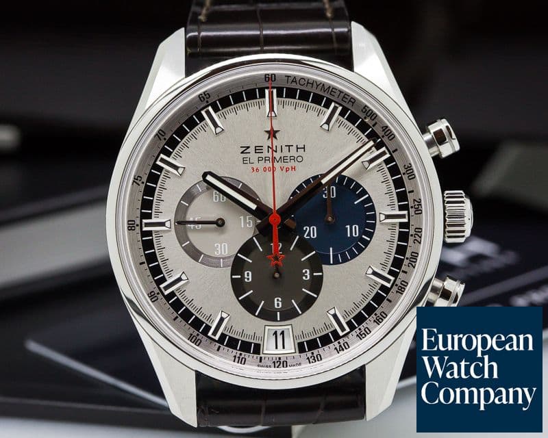 Image of Zenith El Primero Chronograph Tri Color SS 36,000VpH 