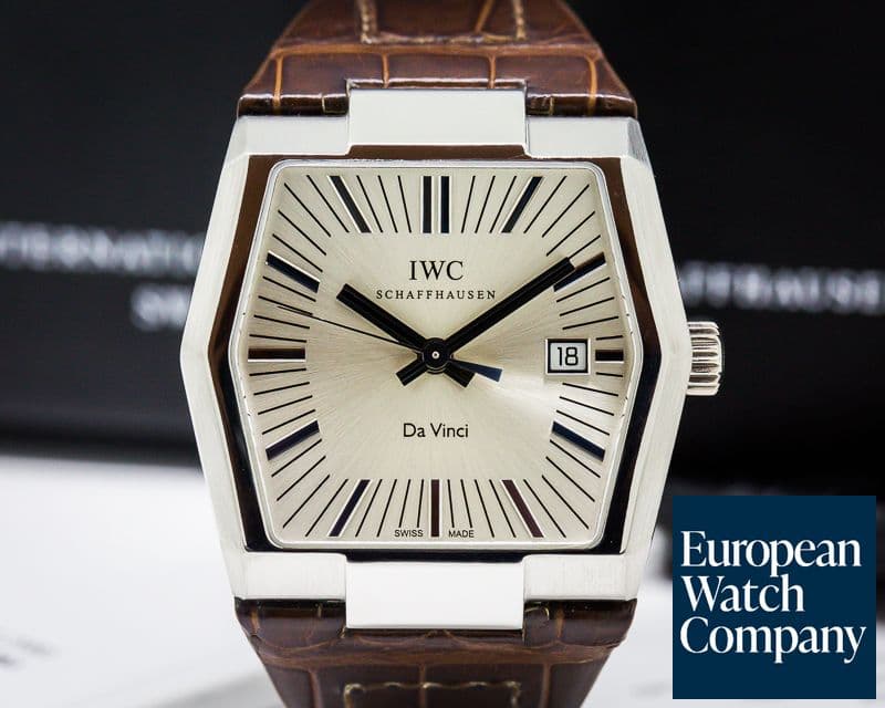 Image of IWC Da Vinci Automatic Vintage Collection Platinum Silver Dial 40MM