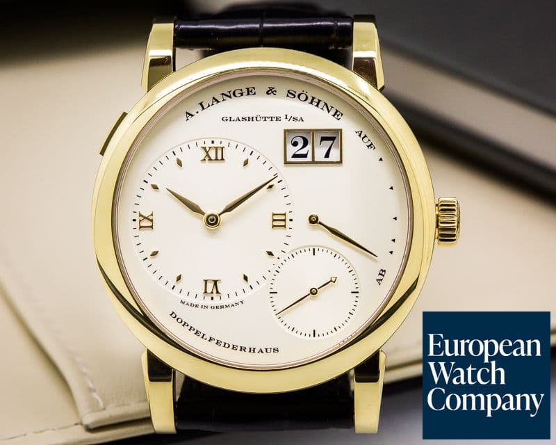 Image of A. Lange and Sohne Lange 1 Yellow Gold Champagne Dial 