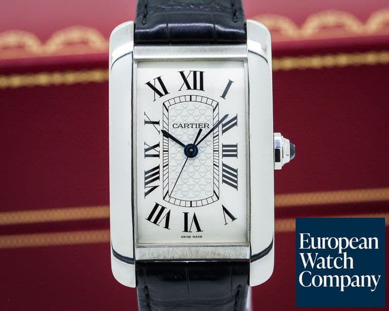 Image of Cartier American Tank XL White Gold