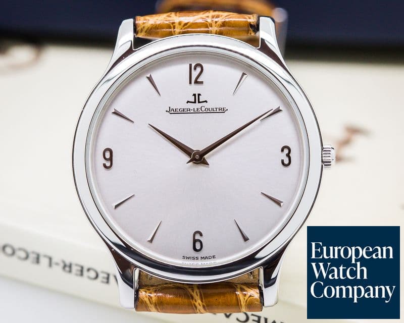 Image of Jaeger LeCoultre Ultra Thin SS Silver Dial 