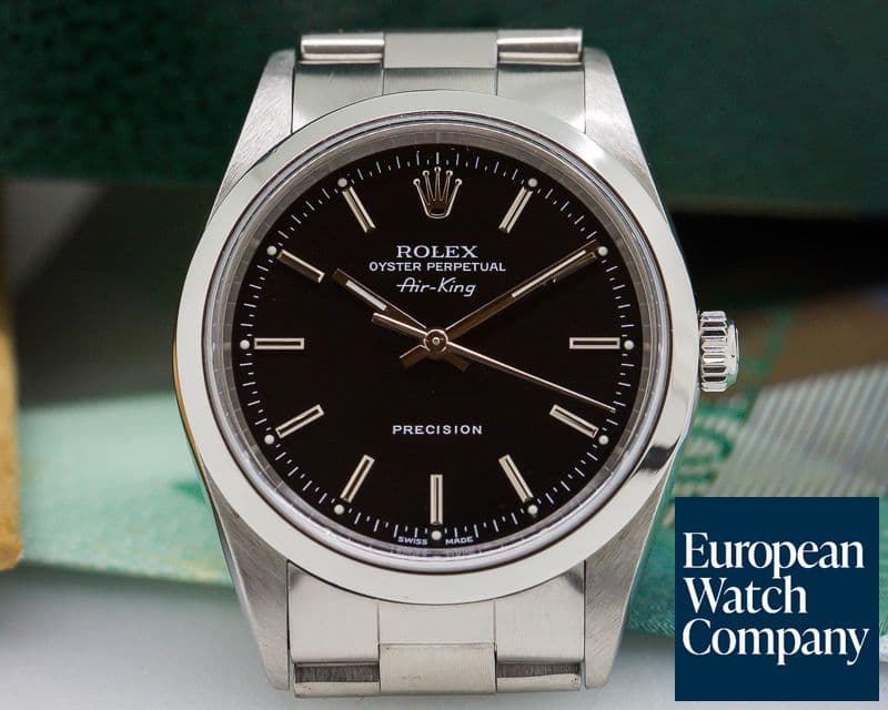 Image of Rolex Air King Black Dial SS