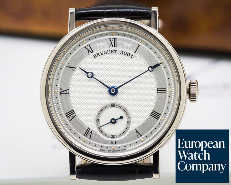 Image of Breguet Classique Manual Wind Power Reserve 18K White Gold