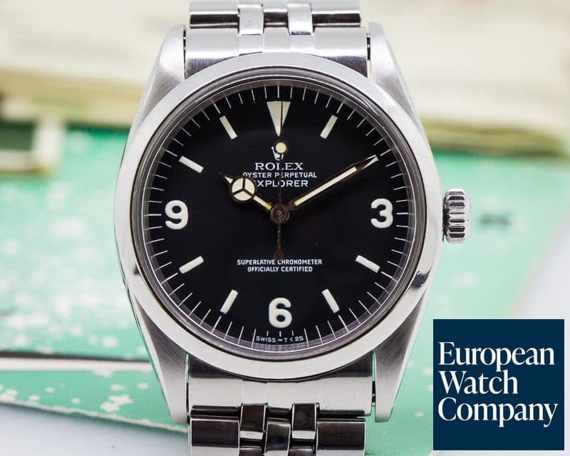 Image of Rolex Vintage Explorer I w/ Original Papers