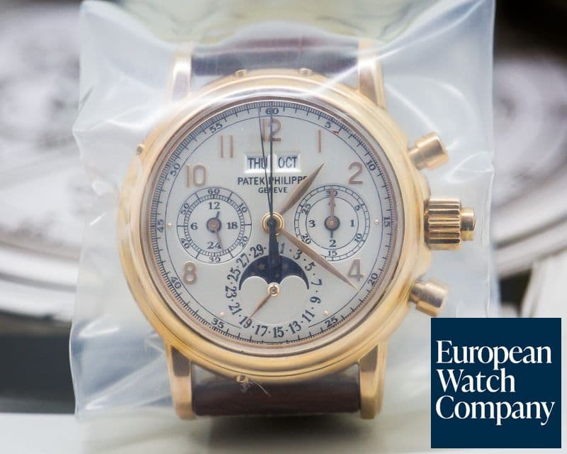 Image of Patek Philippe Perpetual Calendar Split Second Chronograph 5004 18K Rose Gold SEALED