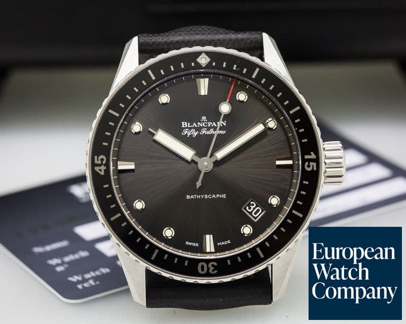 Image of Blancpain Fifty Fathoms Bathyscaphe SS 