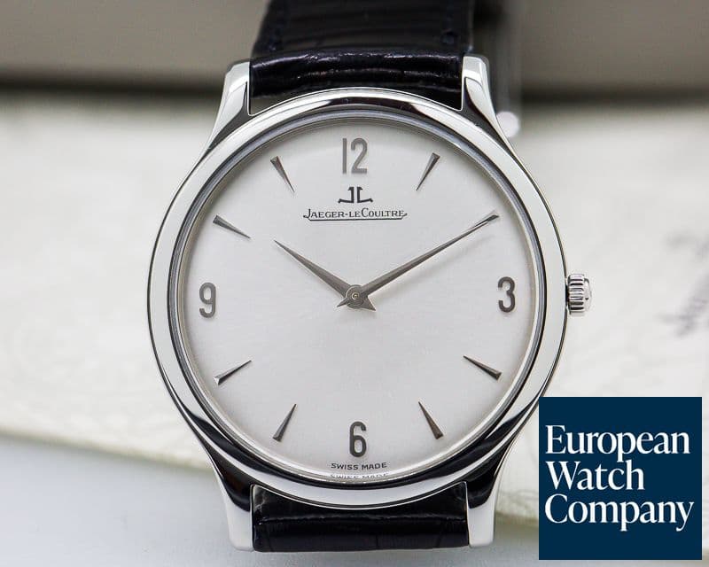 Image of Jaeger LeCoultre Ultra Thin SS Silver Dial 
