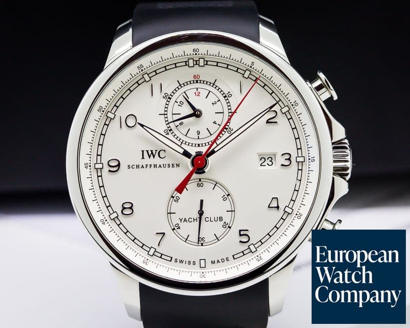 Image of IWC Portuguese Yacht Club Flyback SS Silver Dial 