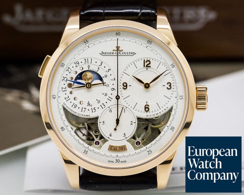 Image of Jaeger LeCoultre Duometre a Quantieme Lunaire 18K Rose Gold