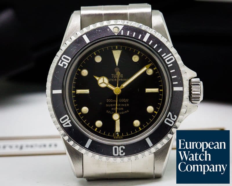 Image of Tudor Vintage Submariner "Rose Logo" Gilt Chapter Ring Circa 1961