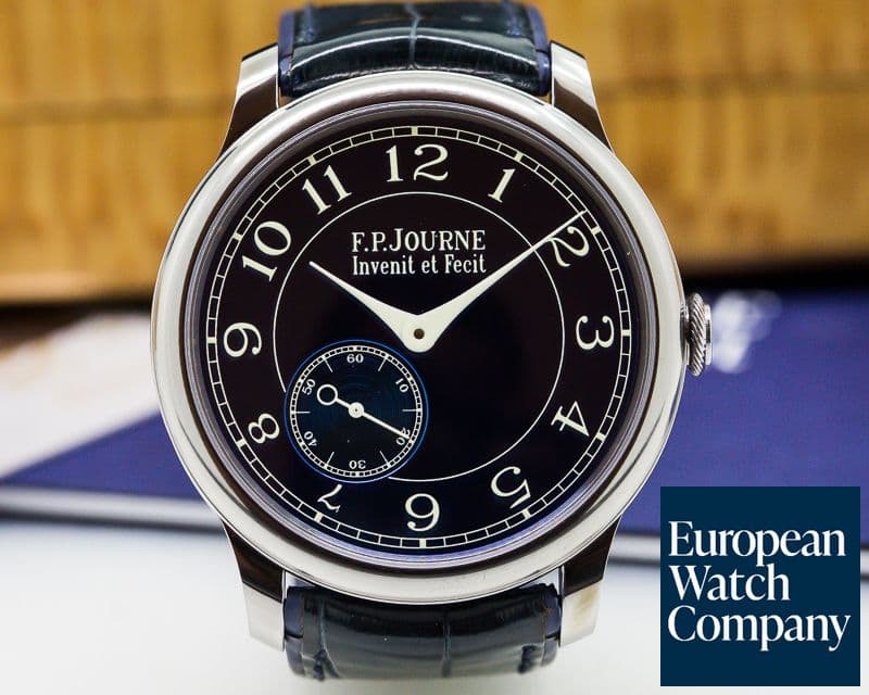 Image of F. P. Journe Chronometre Bleu Tantalum Blue Dial 