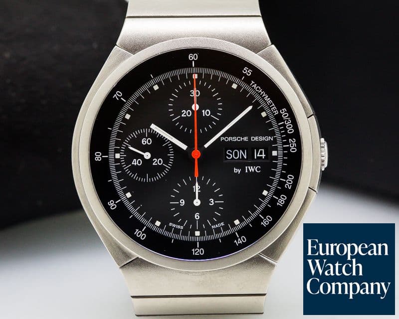 Image of IWC Porsche Design Titan Chronograph Titanium / Bracelet 