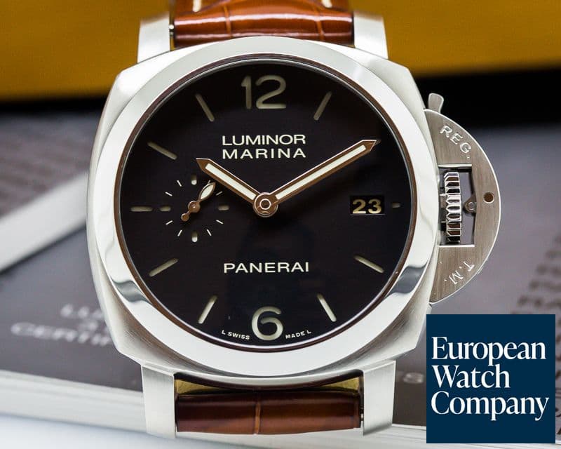Image of Panerai Luminor Automatic SS Black Dial 42MM
