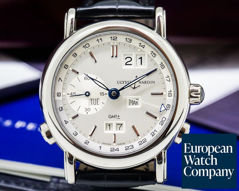 Image of Ulysse Nardin GMT Perpetual Calendar 18K White Gold 38MM