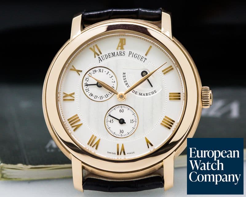 Image of Audemars Piguet Jules Audemars Power Reserve 18K Rose