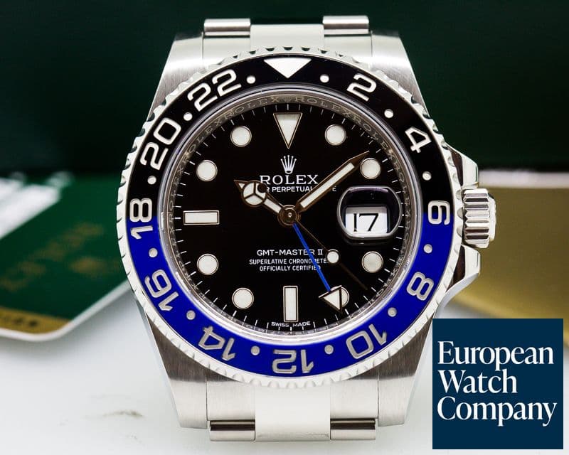 Image of Rolex GMT Master II Ceramic Black & Blue SS / SS