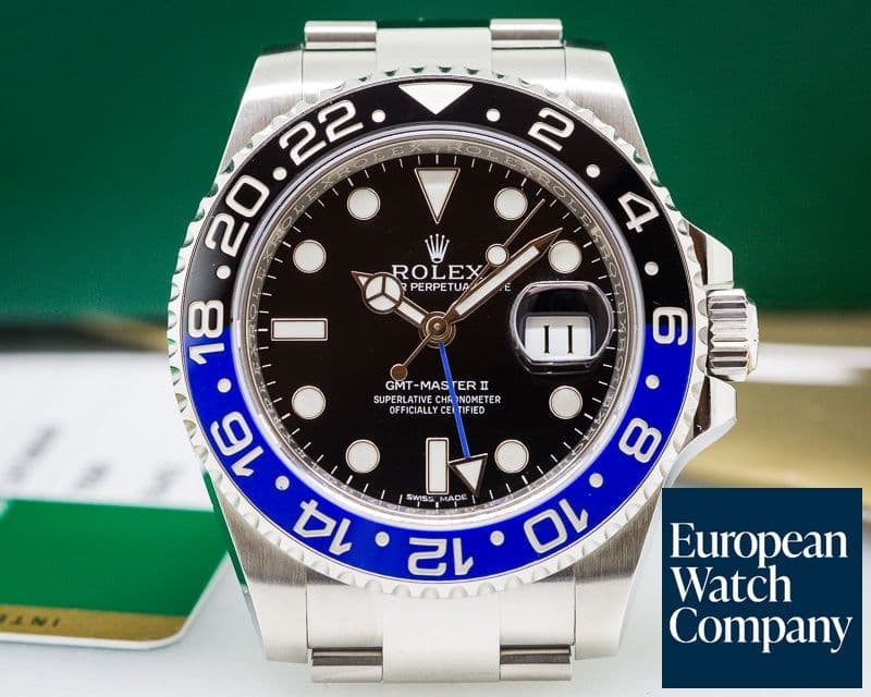 Image of Rolex GMT Master II Ceramic Black & Blue SS 