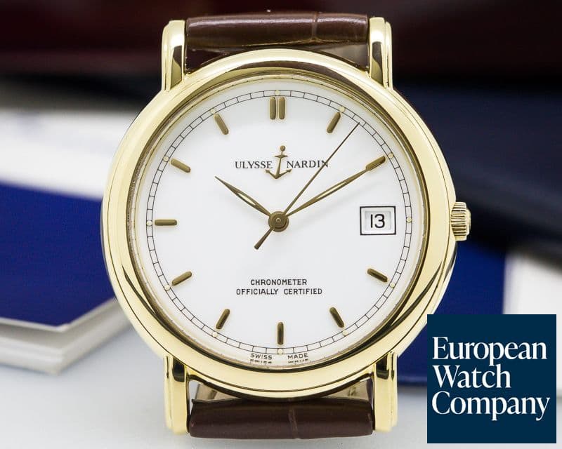 Image of Ulysse Nardin San Marco Yellow Gold COSC